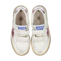Golden Goose White/Bubblegum/Lilac Ballstar Sneaker