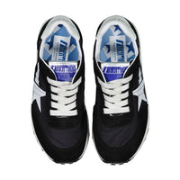 Golden Goose Black/Silver/White Running Marathon Sneaker
