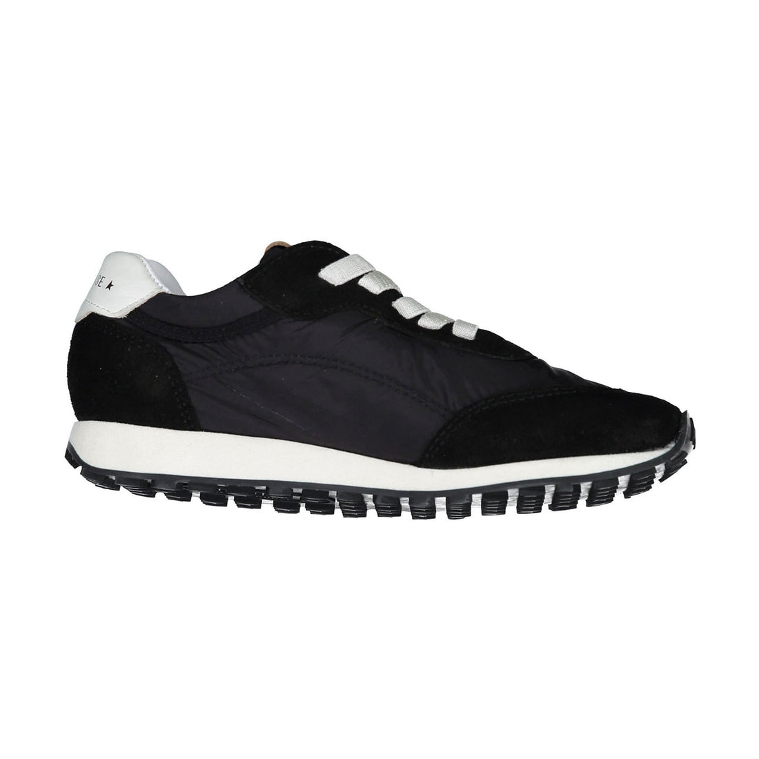 Golden Goose Black/Silver/White Running Marathon Sneaker
