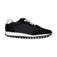 Golden Goose Black/Silver/White Running Marathon Sneaker