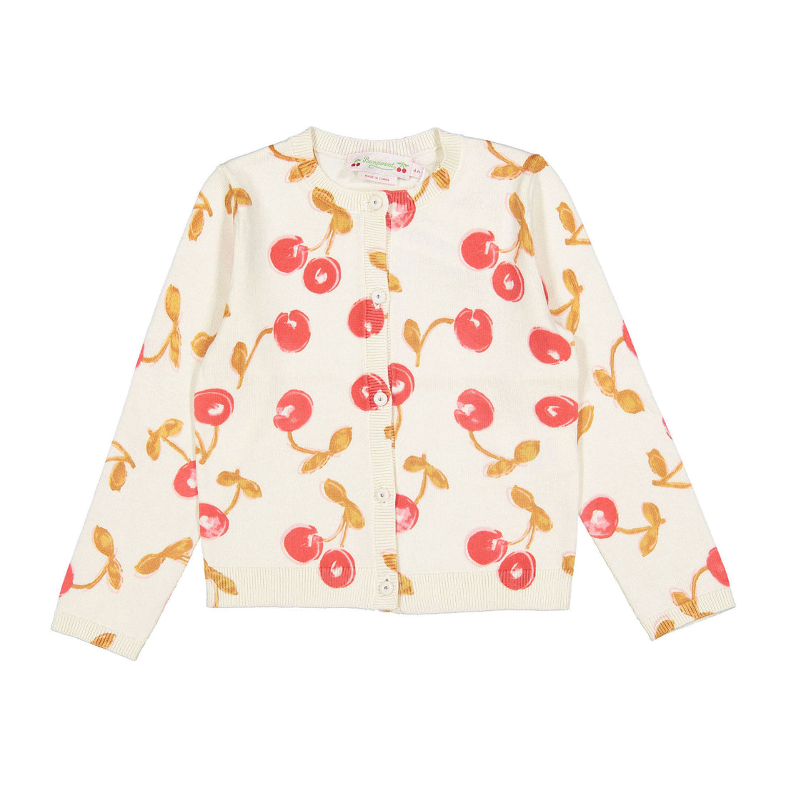 Bonpoint Powder Pink Feli Cardigan