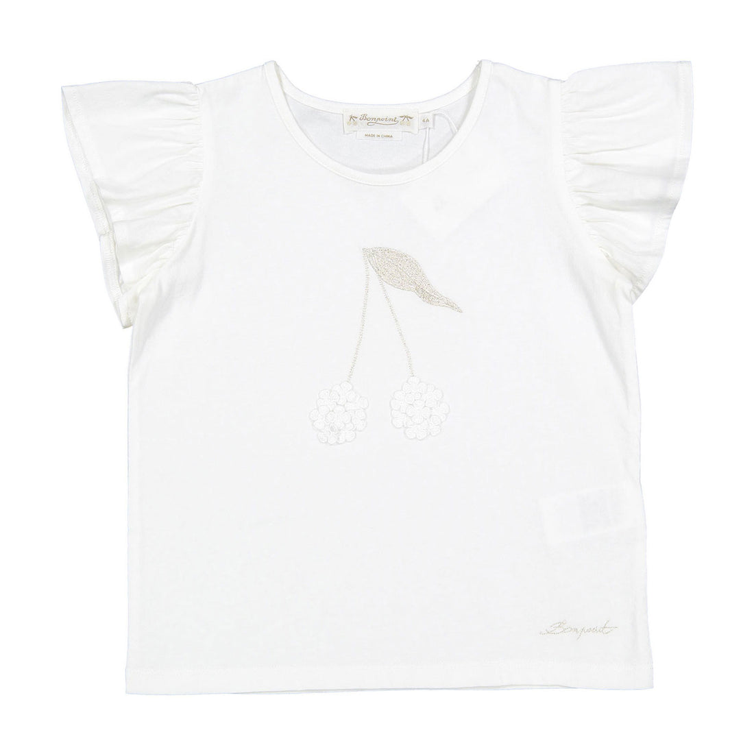 Bonpoint Off White Emila T-Shirt