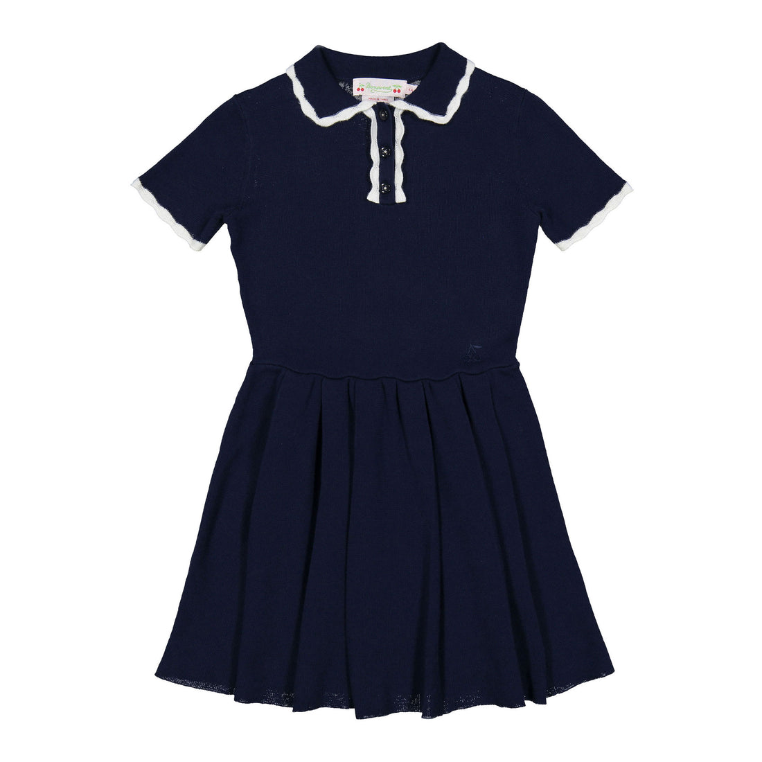 Bonpoint Navy Lubua Dress