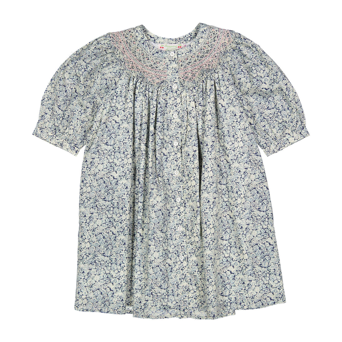 Bonpoint Blue Blouse Dress