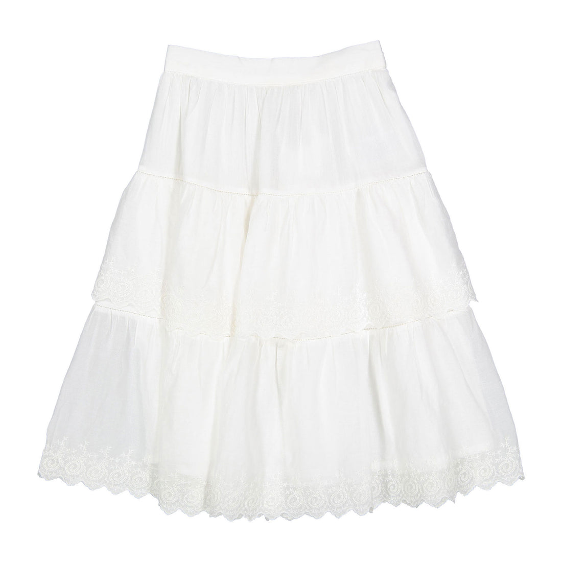 Bonpoint Off White Lavona Skirt