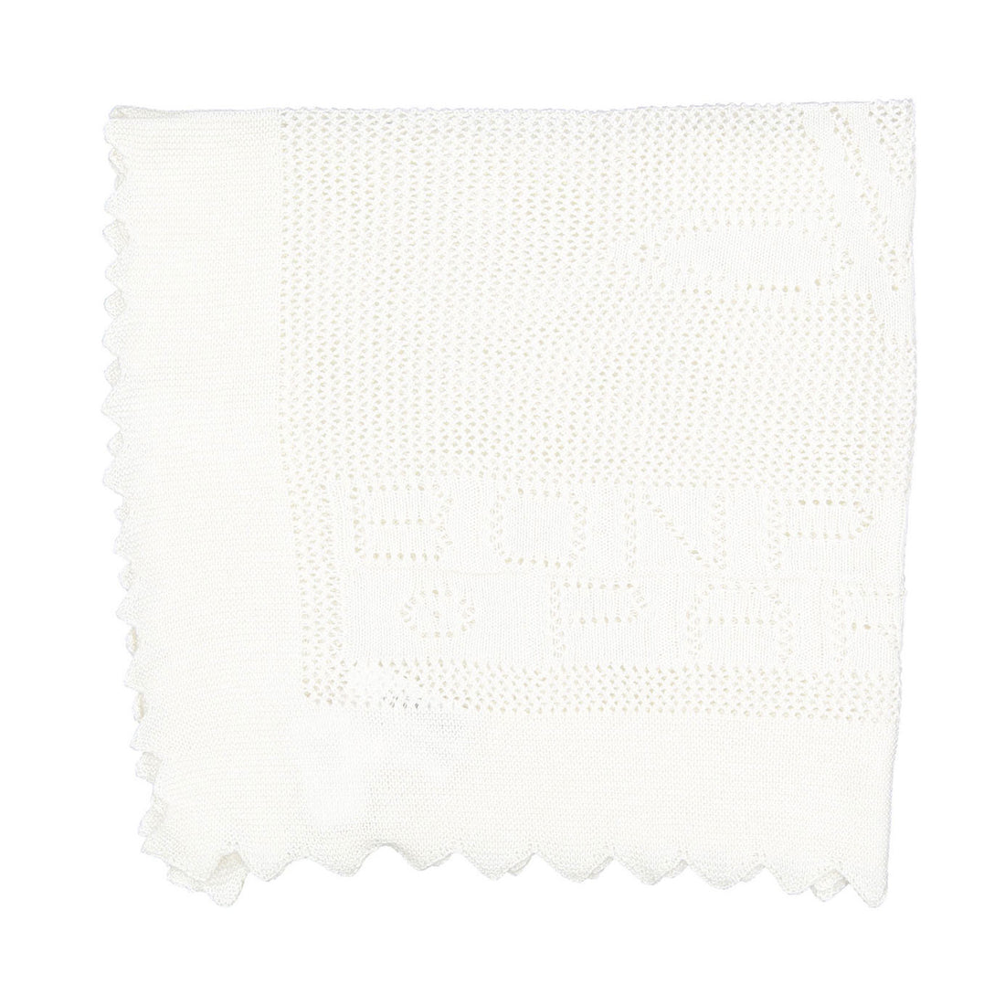 Bonpoint Off White Chale Shawl