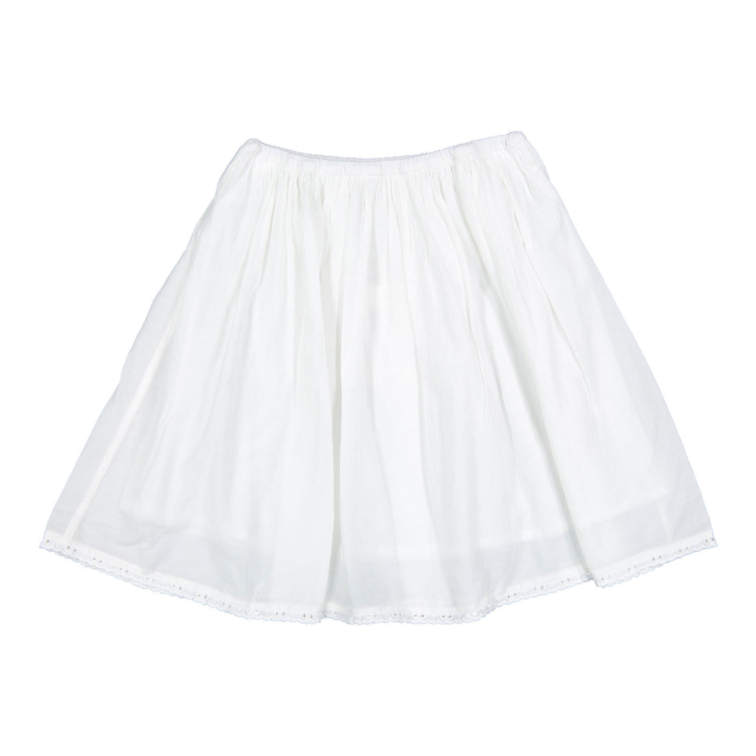 Morley White Wave Long Skirt