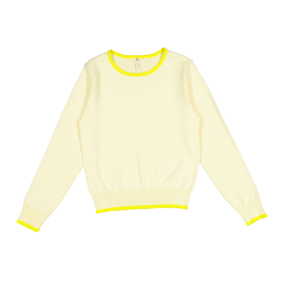 Ava and Lu Light Yellow Sweater