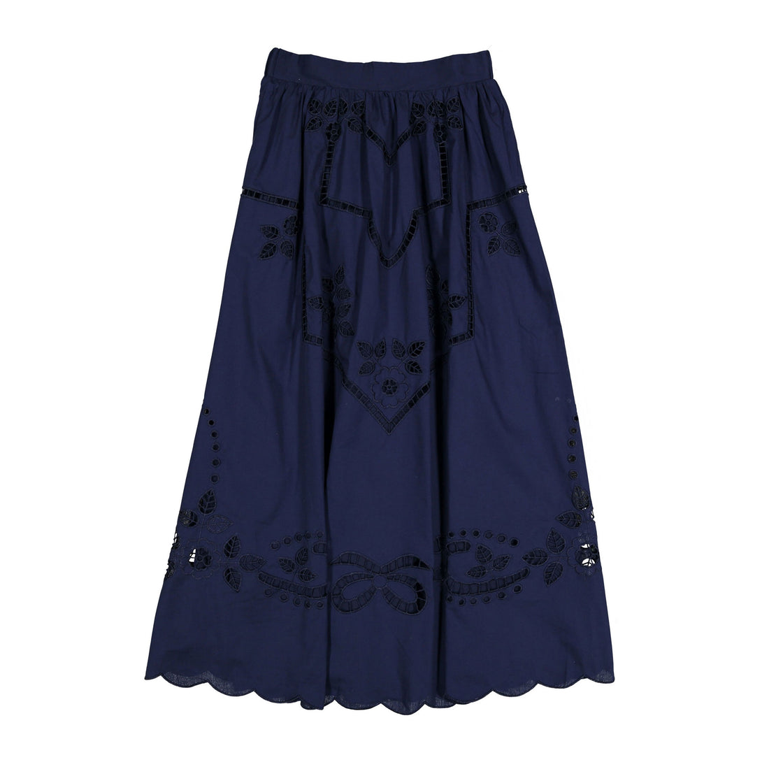 A4 Navy Skirt