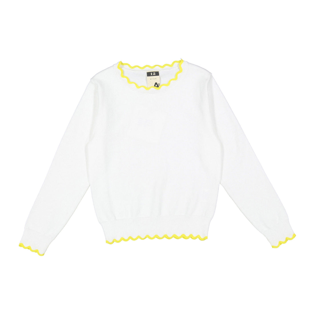 A4 White Sweater
