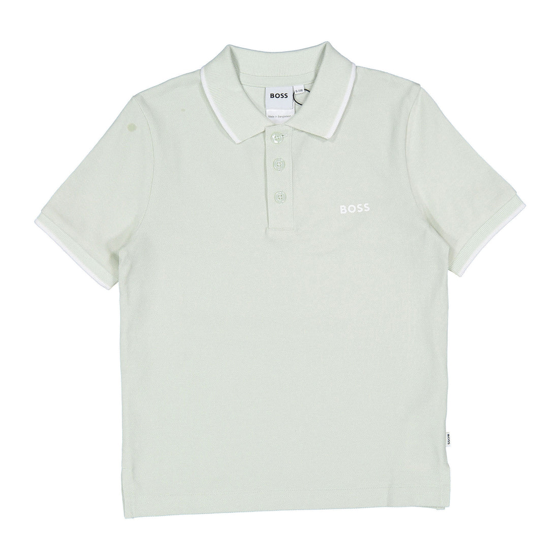 Hugo Boss Sprout Green Trim Polo