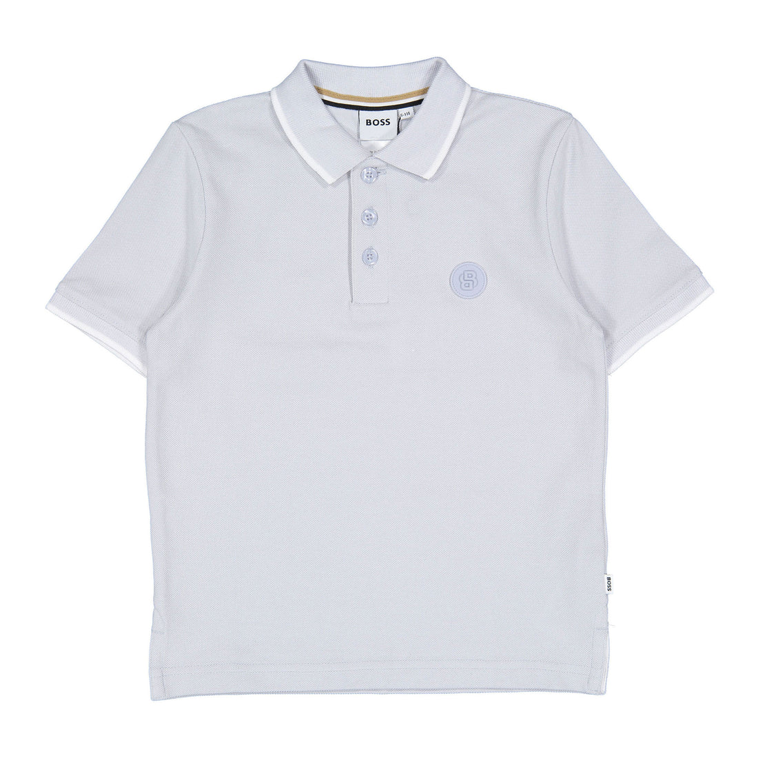 Hugo Boss Pale Blue Pique Polo