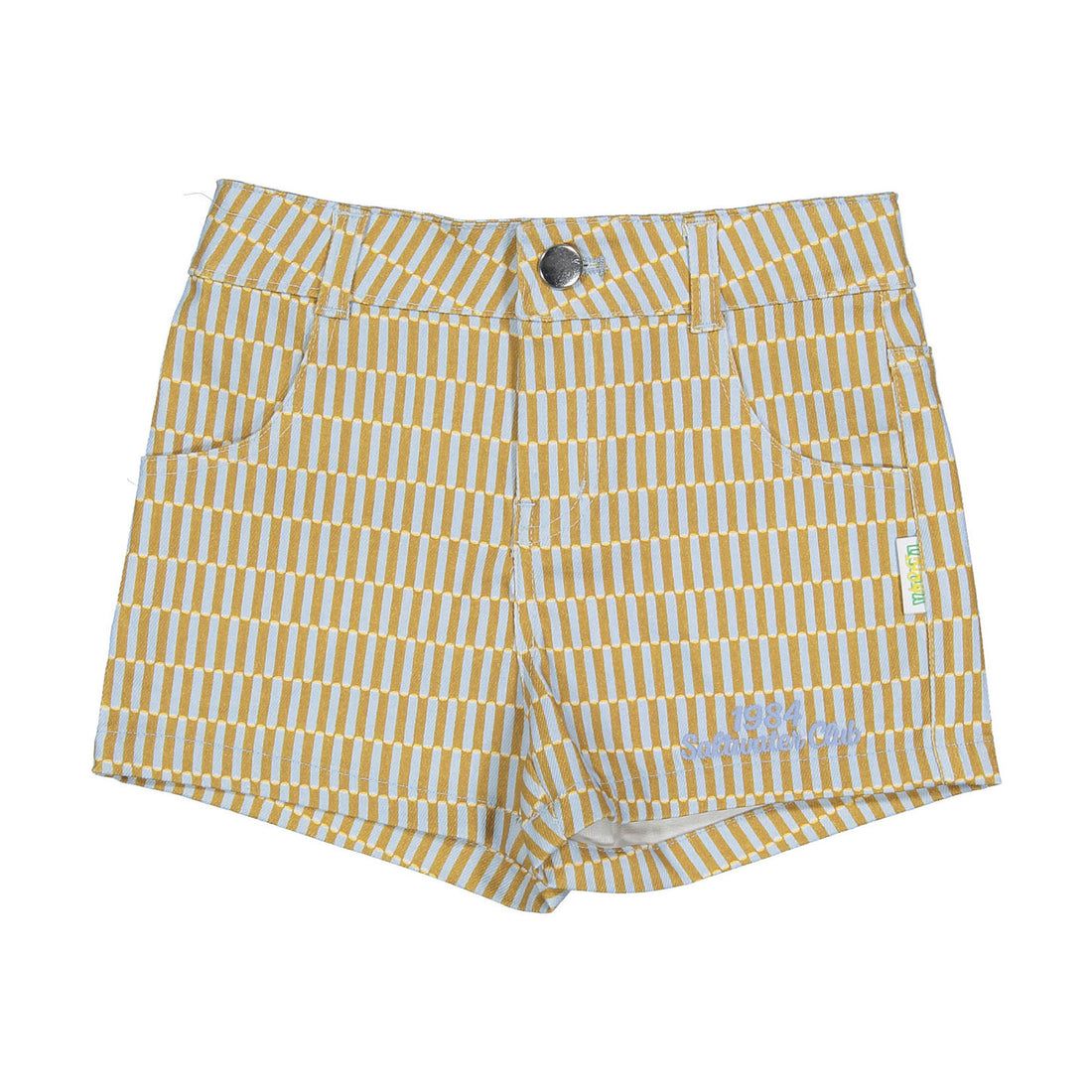 1984 Printed Jean Shorts