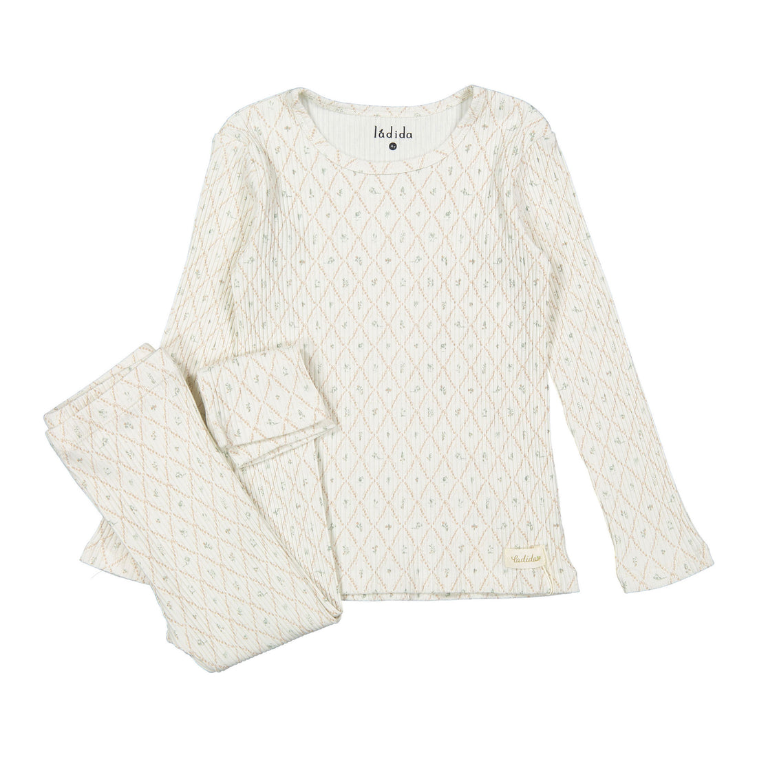 Ladida Layette Mauve Fairytale Pajamas