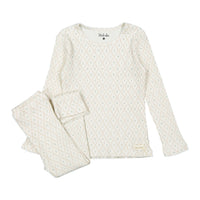 Ladida Layette Mauve Fairytale Pajamas