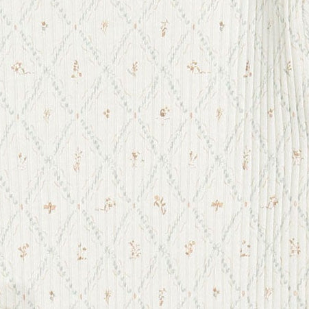 Ladida Layette Taupe Fairytale Romper + Bonnet