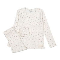 Ladida Layette Vintage Rose Pajamas