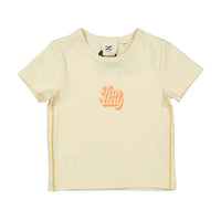 L by Ladida Funday Orange Tee