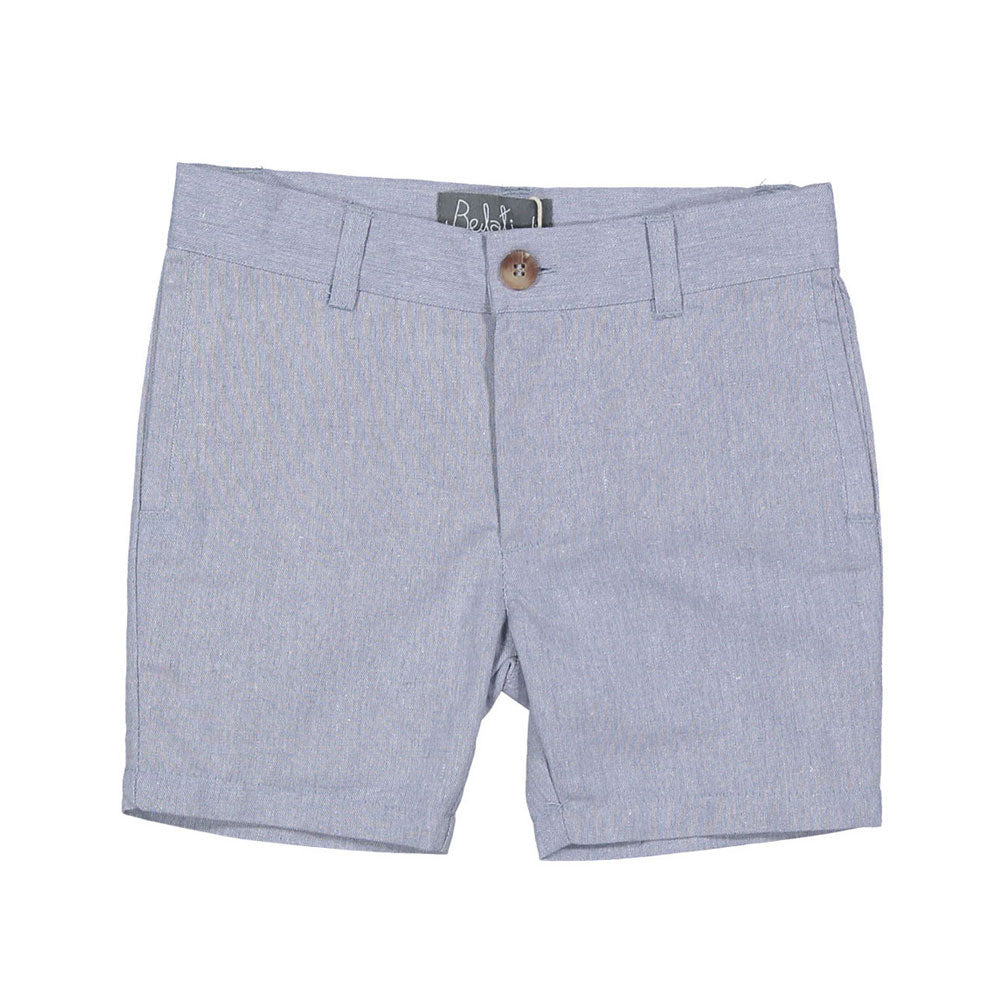 Belati Denim Linen Bermuda