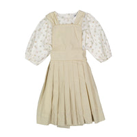 Noma Tan Vine Embroiderry Apron Set