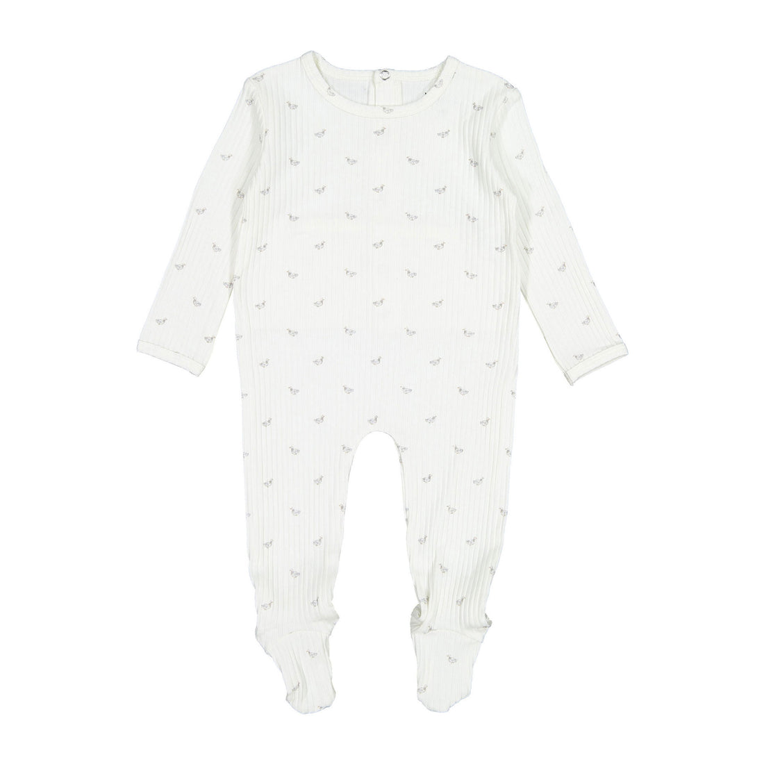 Ladida Layette Blue Duckling Romper