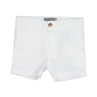 Belati Ivory Linen Bermuda