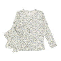 Ladida Layette Blue Garden Pajamas