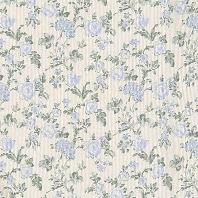 Ladida Layette Blue Garden Pajamas