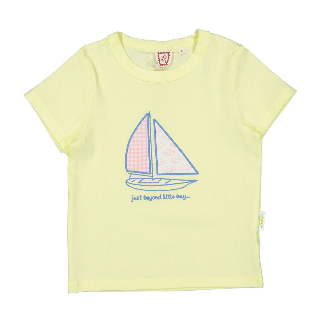 1984 Pink Sailboat Patch Tee