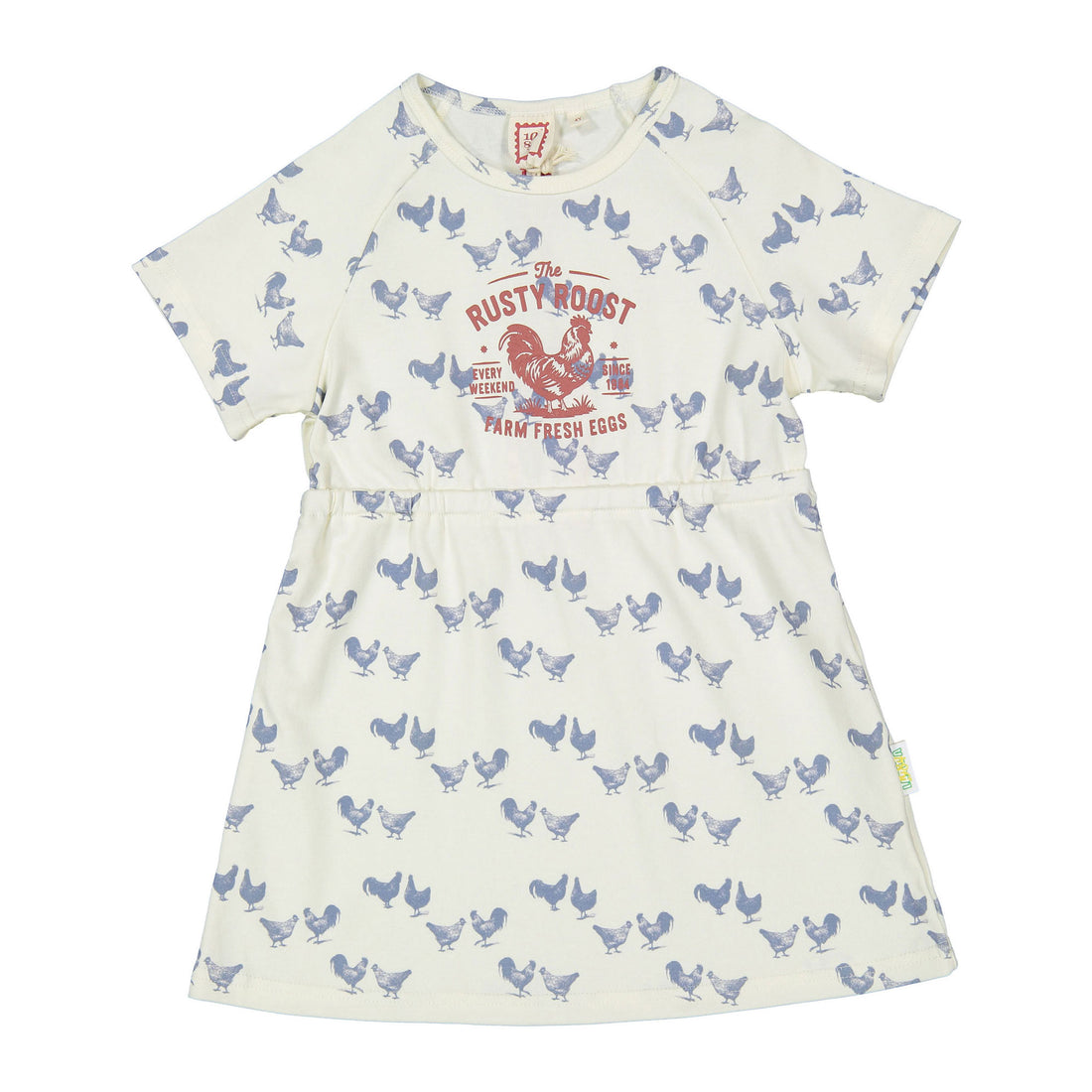 1984 Chicken Print Dress