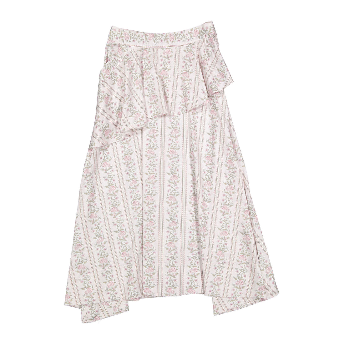 Ava and Lu Roses Striped Skirt