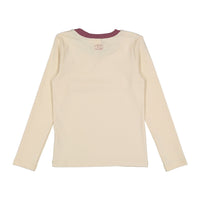 L by Ladida Swimmers Mauve Long Sleeve Tee