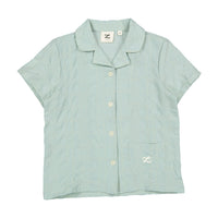 L by Ladida Fern Gingham Grandpa Shirt