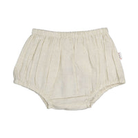 Yo Baby Ivory With Ivory Bows Bloomer