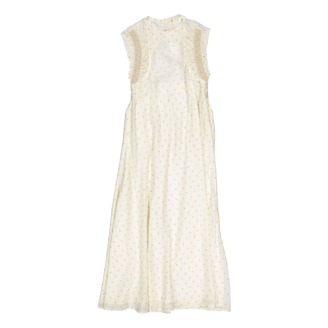 Ava and Lu Cream Polka Dot Jumper