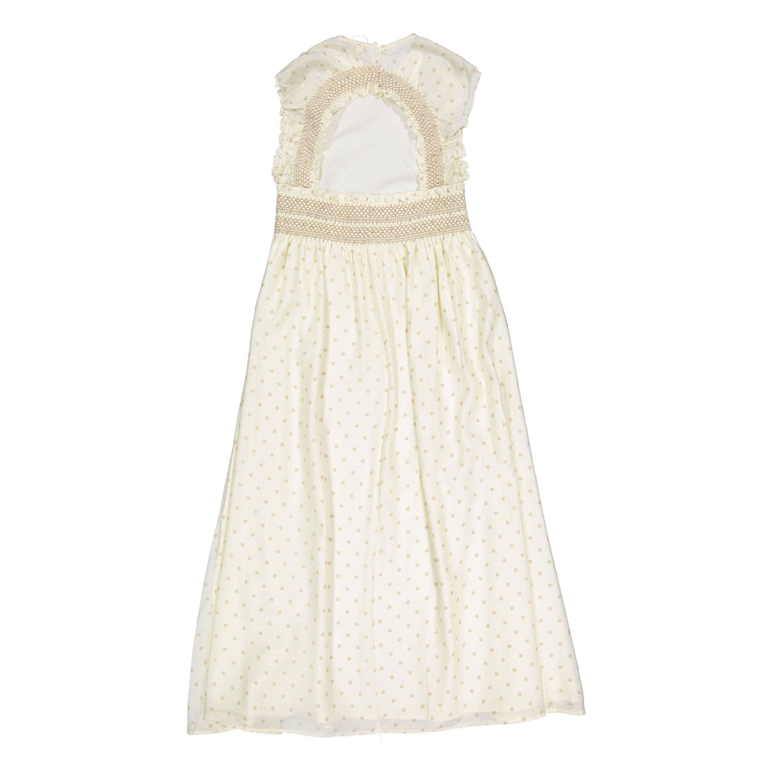 Ava and Lu Cream Polka Dot Jumper