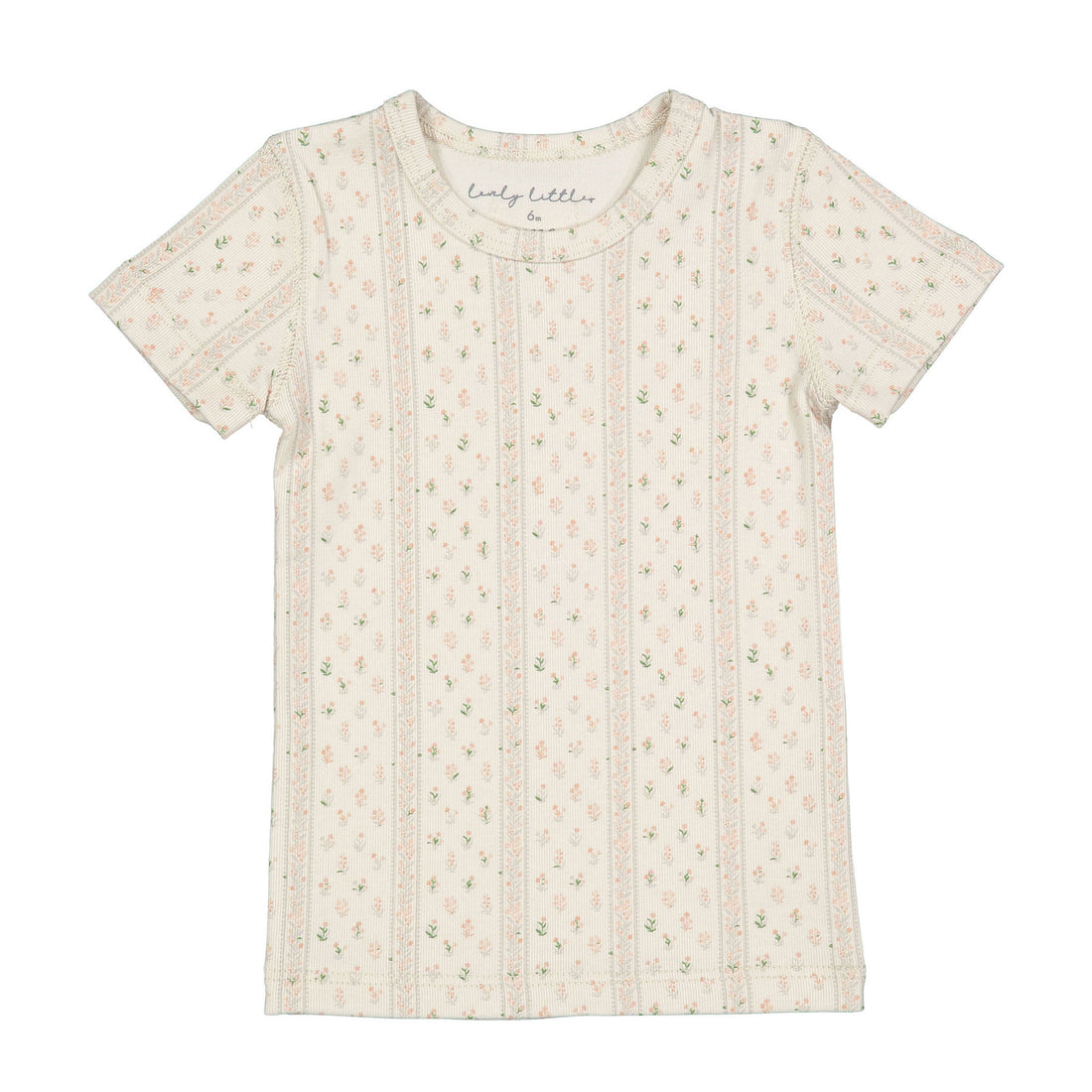 Lovely Littles The Printed Short Sleeve Tee - Lux Pink