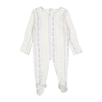 Lovely Littles Blue Tapestry - The Printed Romper