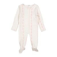 Lovely Littles Pink Tapestry - The Printed Romper
