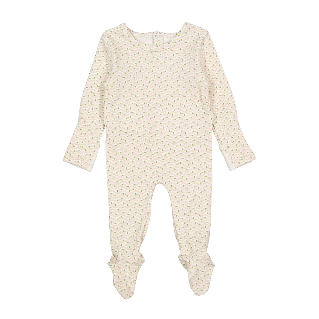 Lovely Littles The Printed Romper - Elsie Pink