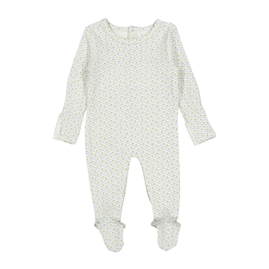 Lovely Littles The Printed Romper - Elsie Blue