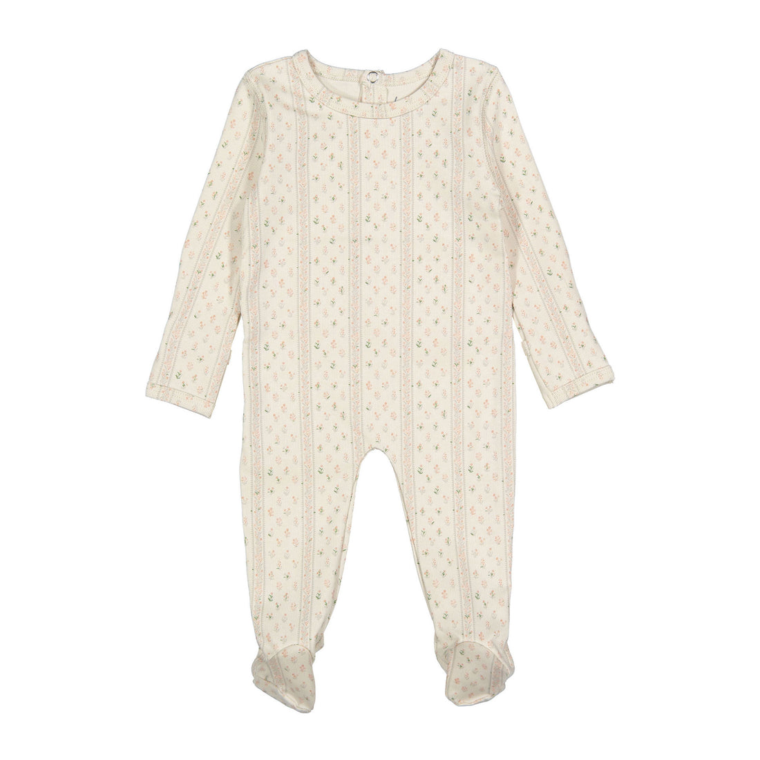 Lovely Littles The Printed Romper - Lux Pink