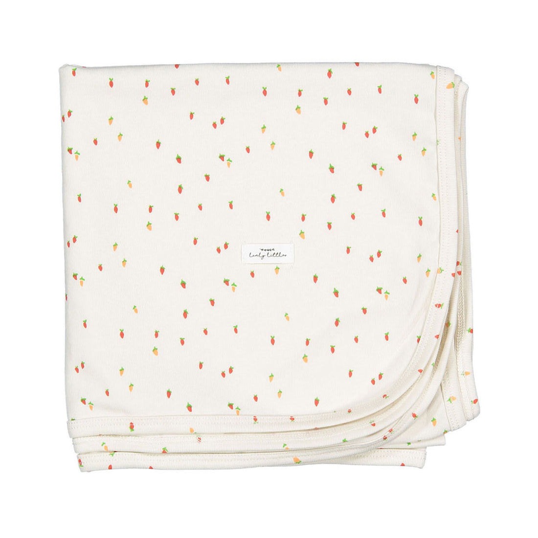 Lovely Littles Raspberry Red - The Printed Blanket