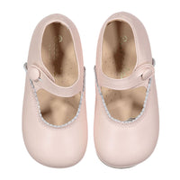 Papanatas Pale Pink Baby Mary Janes