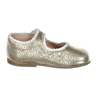 Papanatas Gold Trim Baby Mary Janes