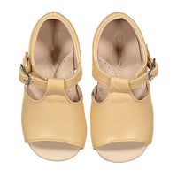 Papanatas Tan Open Toe Baby Sandal