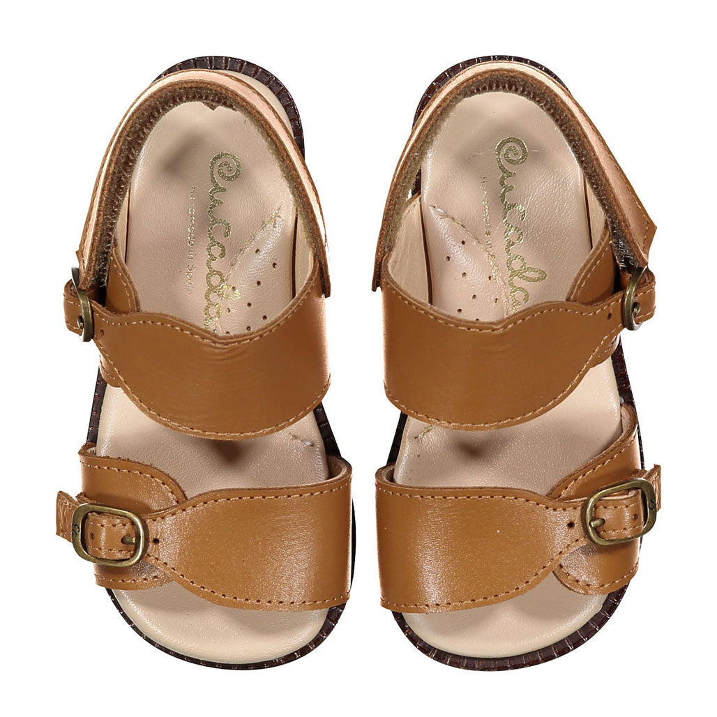 Papanatas Luggage Double Buckle Baby Sandal