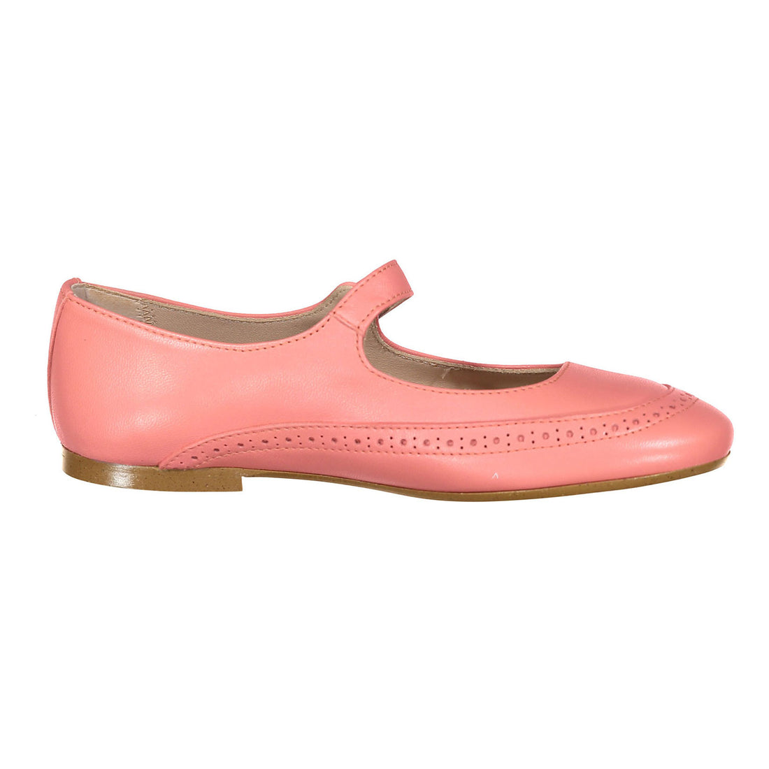 Papanatas Salmon Wingtip Mary Jane