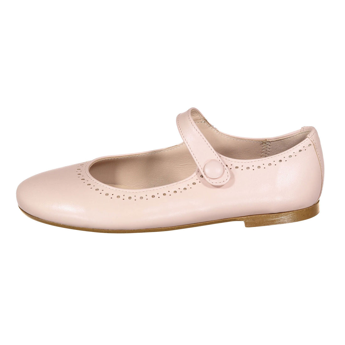 Papanatas Pale Pink Eyelet Mary Jane