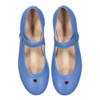Papanatas Blue Heart Detail Mary Jane